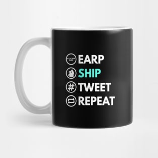Earp Ship Tweet Repeat - Wynonna Earp Mug